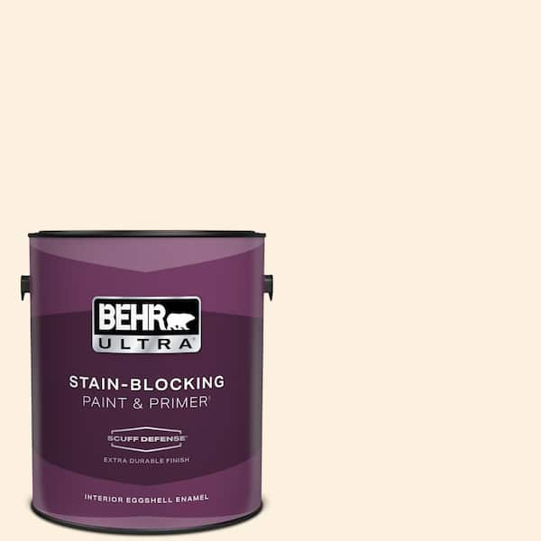 BEHR ULTRA 1 gal. #ECC-44-2 Moon Valley Extra Durable Eggshell Enamel Interior Paint & Primer