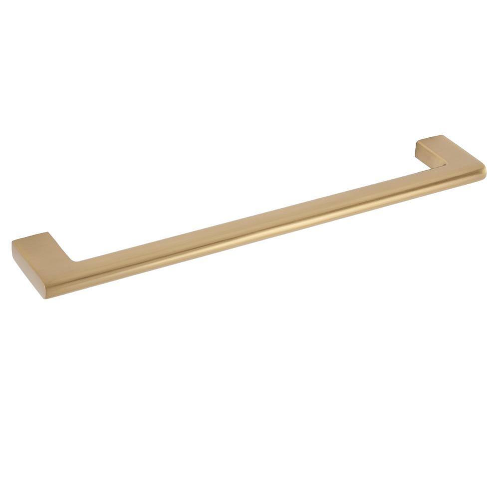 5-Pack Vail 8 in. (203 mm) Center-to-Center Modern Satin Brass Bar Drawer Pull price history on PriceWatchPro