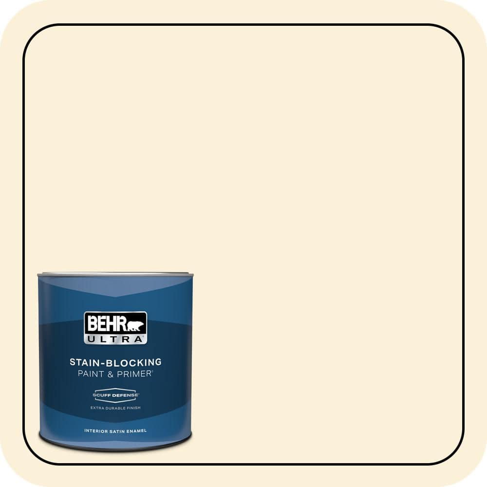 1 qt. #320A-1 Eggnog Extra Durable Satin Enamel Interior Paint & Primer price history on PriceWatchPro
