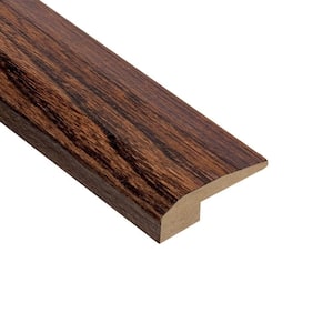 Elm Walnut 3/8 in. Thick x 2-1/8 in. Wide x 78 in. Length Carpet Reducer Molding