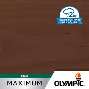 Maximum 1 gal. SC-1069 Russet Solid Color Exterior Stain and Sealer in One