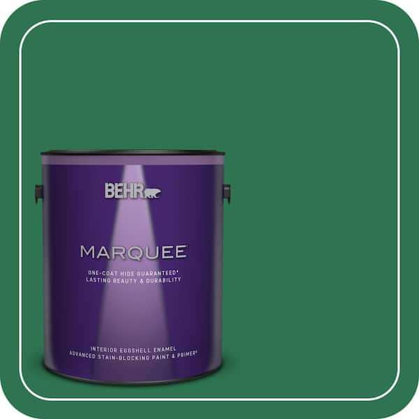 BEHR MARQUEE 1 gal. #P420-7 Crown Jewel Eggshell Enamel Interior Paint & Primer