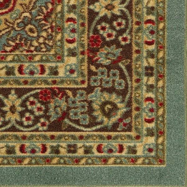 Ottomanson Ottohome Persian Heriz Oriental Design Runner Rug with Non-Skid