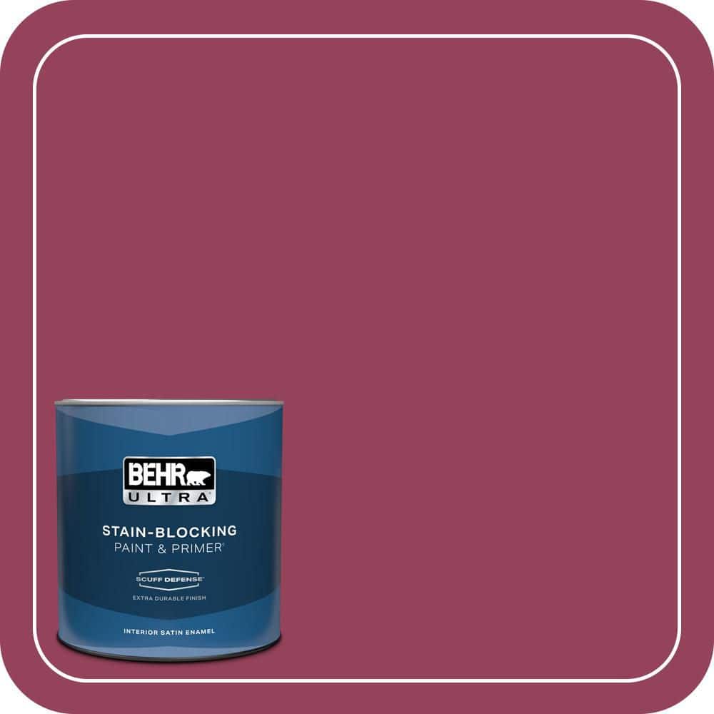 1 qt. #110B-7 Raspberry Pudding Extra Durable Satin Enamel Interior Paint & Primer price history on PriceWatchPro