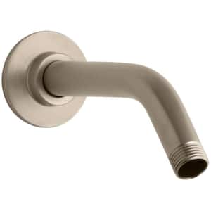 7-1/2 in. Shower Arm and Flange in Vibrant Brushed Bronze
