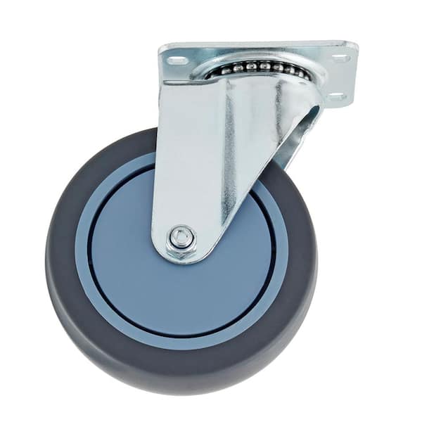 Nickel Plated Brass Caster Swivel Wheel With Plate. 844NP -  Canada