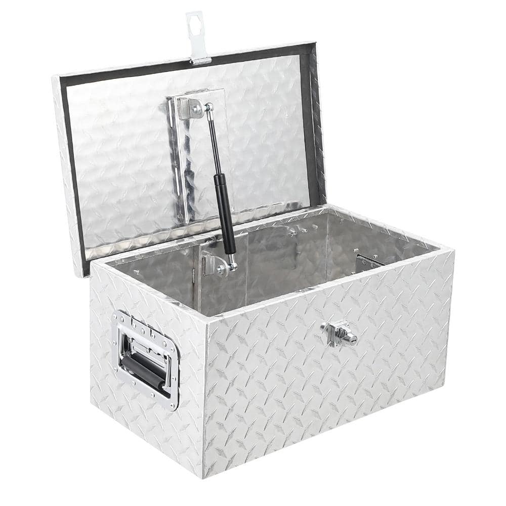 20 in Heavy Duty Aluminum Diamond Plate Tool Box, Pick Up Truck Bed RV Trailer Toolbox Waterproof Storage Organizer price history on PriceWatchPro