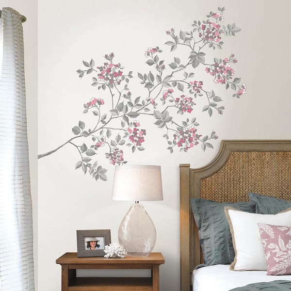 WallPops Pink Cherry Blossom Wall Decal
