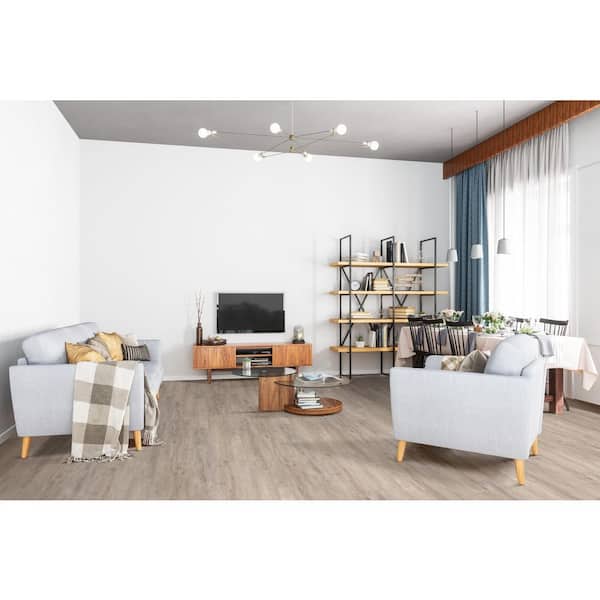 Prairie 12 MIL x 6 in. x 48 in. Glue Down Luxury Vinyl Plank Flooring (36 sq. ft. / case)