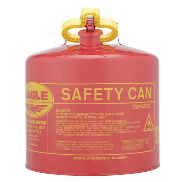 2+ GALLON GASOLINE TYPE II SAFETY CAN | surecanusa