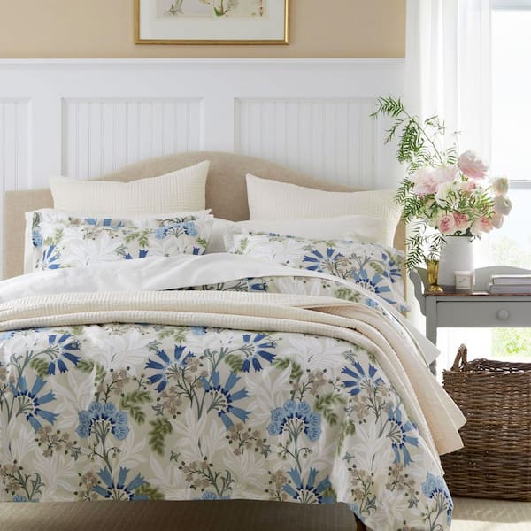 Legends Hotel Lilia Floral Wrinkle-Free Sateen Duvet Cover