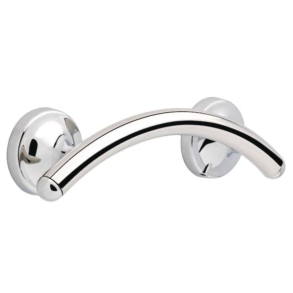 Delta 8-8/9 in. x 7/8 in. Traditional Curved Concealed Screw Assist Bar in Chrome