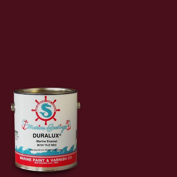 Duralux Marine Paint 1 gal. Tile Red Marine Enamel