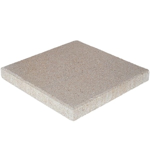 16 in. x 16 in. x 1.75 in. Pewter Square Concrete Step Stone