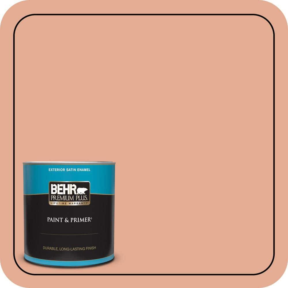 1 qt. #M200-4 Coral Cloud Satin Enamel Exterior Paint & Primer price history on PriceWatchPro