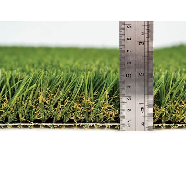 Playground 15 ft. Wide x Cut to Length Green Artificial Grass Turf
