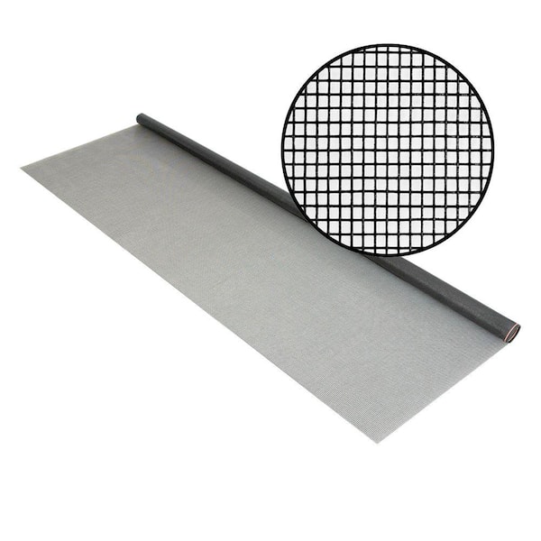 Phifer 60 in. x 96 in. Charcoal Fiberglass Screen