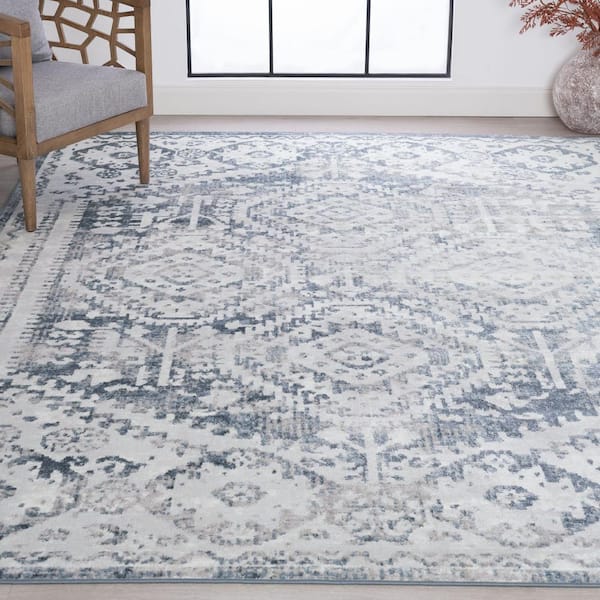 Nexus Oriental Blue 5 ft. x 7 ft. Indoor Area Rug