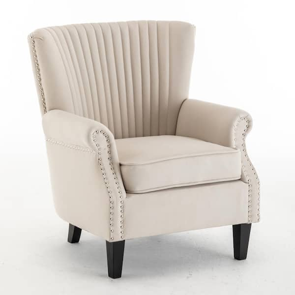 shell back upholstered chair