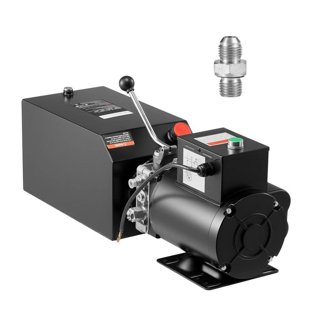 Universal Hydraulic Pump Lifting Power Unit, AC 220V, 15 Qt. Single Acting, 6.3 L/min, Max 22 MPa, Dump Truck, Auto Shop price history on PriceWatchPro