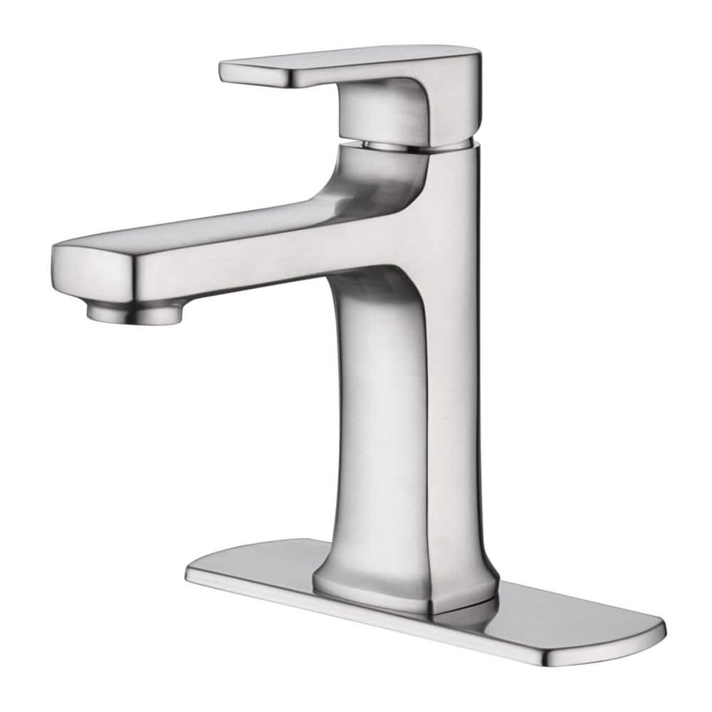 Ultra Faucets Dean Single Hole SingleHandle Lavatory Bathroom Faucet