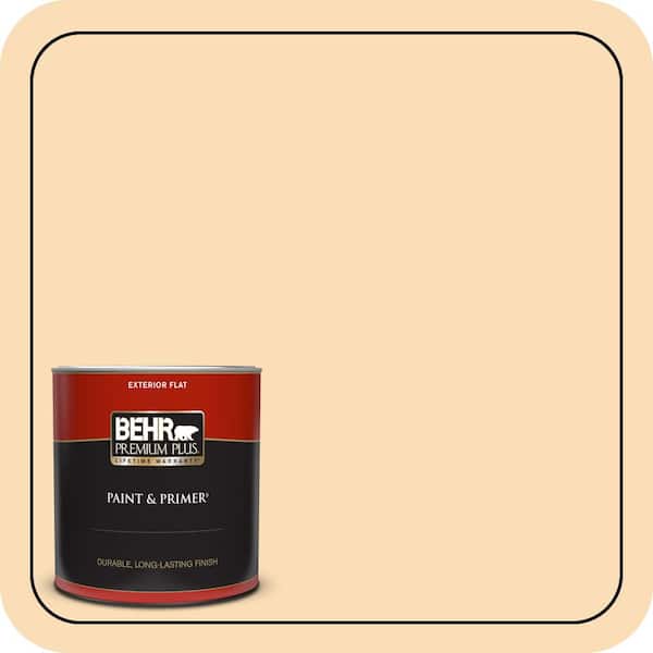 BEHR PREMIUM PLUS 1 Qt. #M260-3 Time Out Flat Exterior Paint & Primer