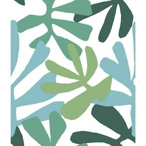 34.17 sq. ft. Kinetic Tropical Peel and Stick Wallpaper