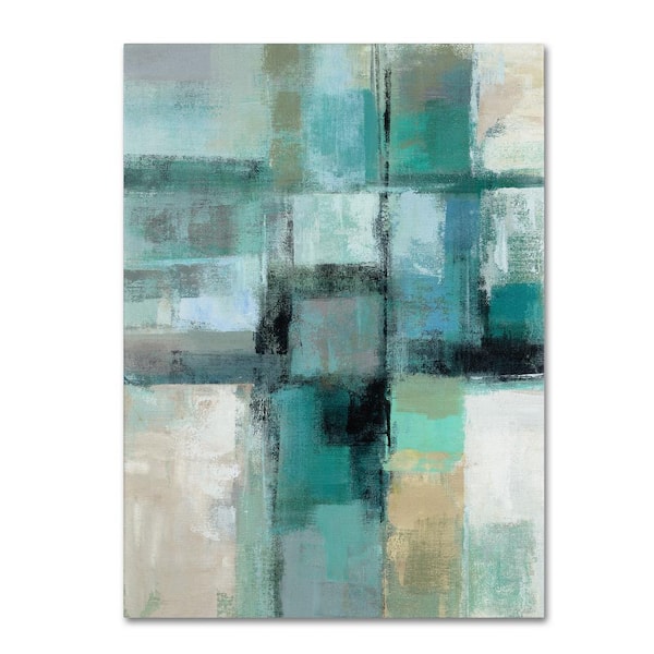 24 in. x 18 in. "Island Hues Crop I" by Silvia Vassileva Printed Canvas Wall Art