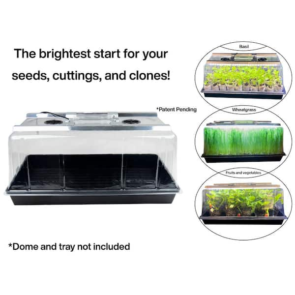 Viagrow 1020 Seedling Station LED Grow Light for Germinating Seeds