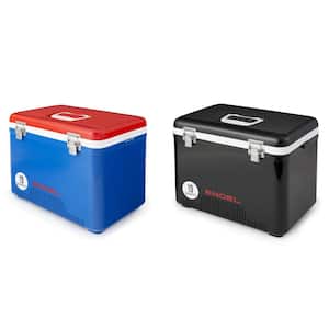 19 qt. 32 Can Multi-Color Airtight Insulated Coolers