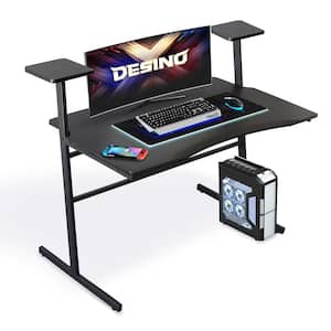 47.2 in. Black Computer Gaming Desk for home office