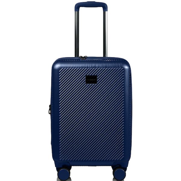 ICONIC II 20 in. Navy Hardside Luggage Carry-on (1 bag) with Spinner Wheels