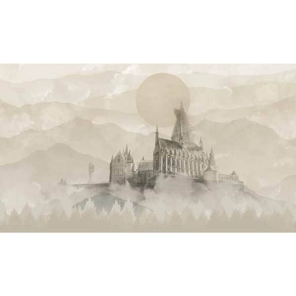 RoomMates Harry Potter Hogwarts Castle Peel and Stick Wall Mural