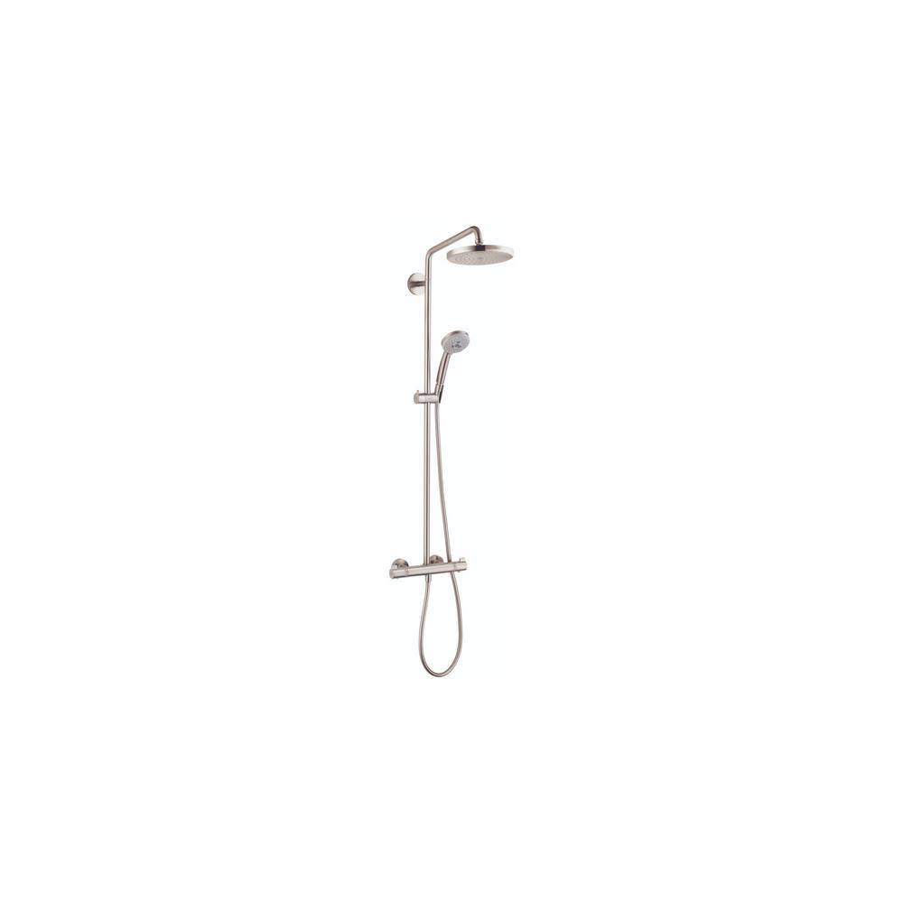 Croma 49 in. Dual Showerhead and Handheld Showerhead in Brushed Nickel price history on PriceWatchPro