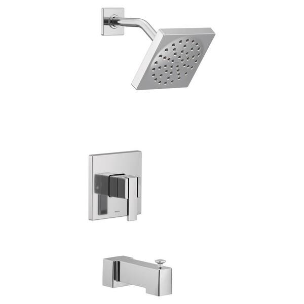 M-CORE 3-Series 90° 1-Handle Eco-Performance Tub and Shower Trim Kit in Chrome (Valve Not Included)