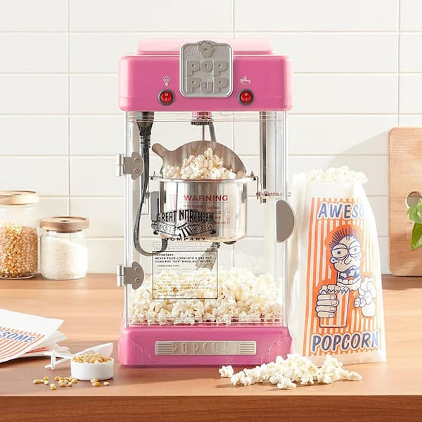 Popcorn Maker + Pre-Measured Popcorn Kit (10 Count) Classic (10 Kit)
