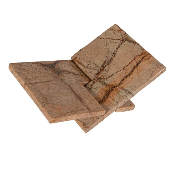 Pietra Forest Brown Decorative Marble Recipe Holder