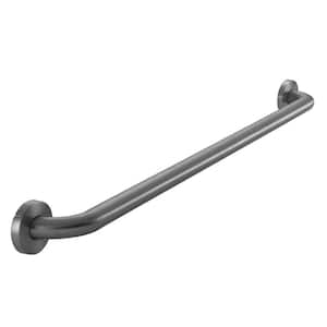 42 in. x 1-1/4 in. Concealed Screw ADA Compliant Grab Bar in Brushed Stainless Steel
