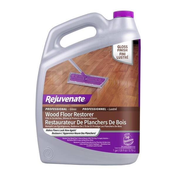Rejuvenate 128 oz. Professional High Gloss Wood Floor Restorer