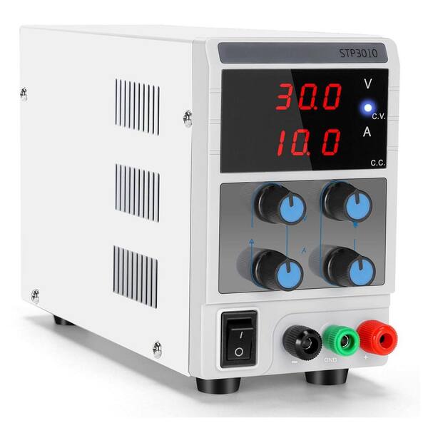 thumbnail image 2 of TOAUTO 30V 10A DC Variable Power Supply - 4-Digit Lab Test Adjustable Switching Regulated 2 of 6