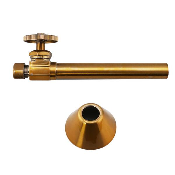 Westbrass 1/2 in. Copper Sweat x 3/8 in. O. D. Compression Outlet