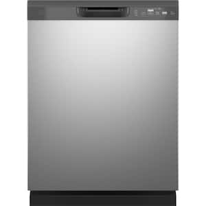 Frigidaire Front Control 24-in Built-In Dishwasher (Black), 62-dBA in the  Built-In Dishwashers department at