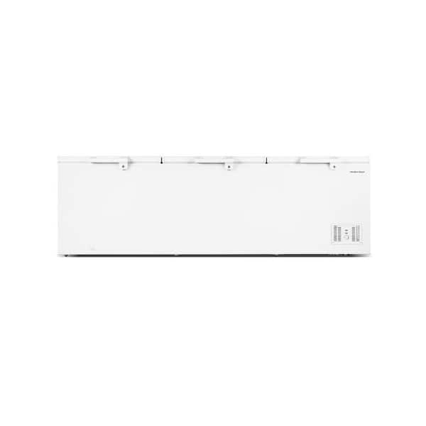 43 Cu. Ft. 3-Door Chest Freezer with Manual Defrost in White