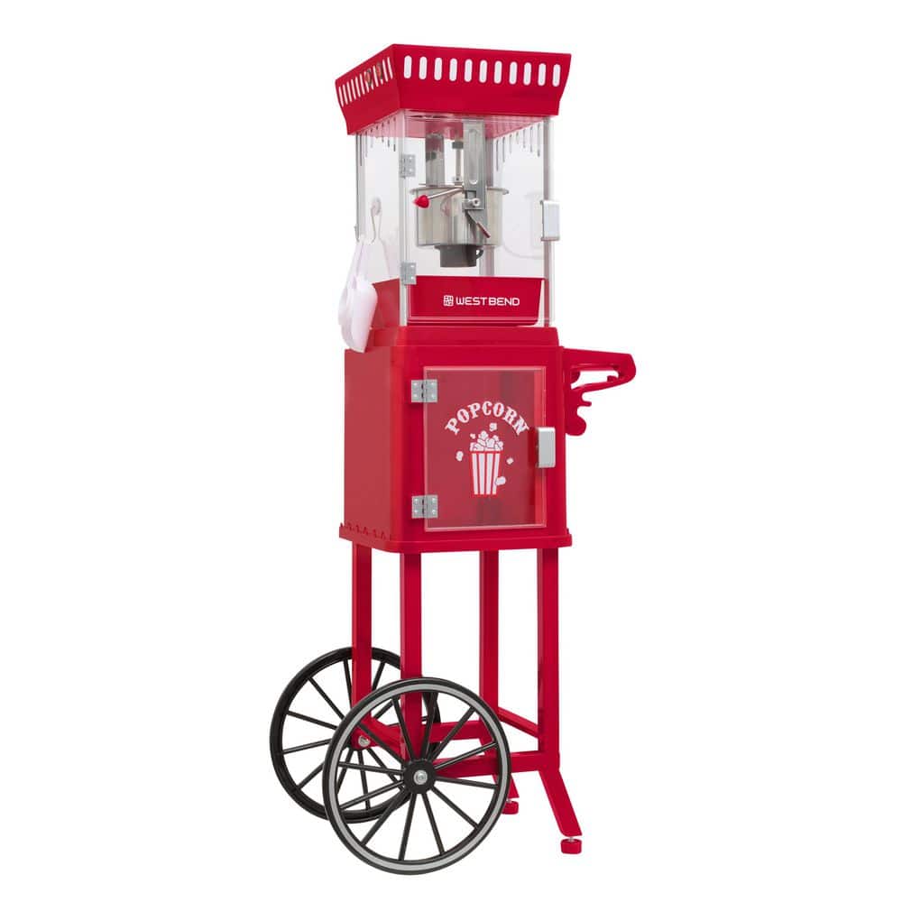 300 W 2.5 oz Red Popcorn Machine Cart price history on PriceWatchPro