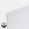 Coroplast 48 in. x 96 in. x 0.157 in. (4mm) White Corrugated Twinwall Plastic  Sheet (10-Pack) WC4896-10 - The Home Depot