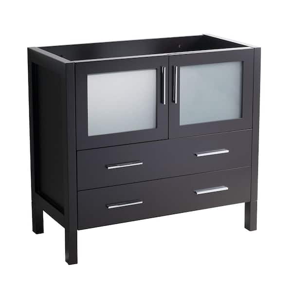 Fresca Torino 36 in. Modern Bathroom Vanity Cabinet Only in Espresso
