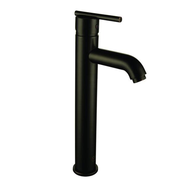 Unbranded Patsy Single Hole Single-Handle Bathroom Faucet in Oil Rubbed Bronze