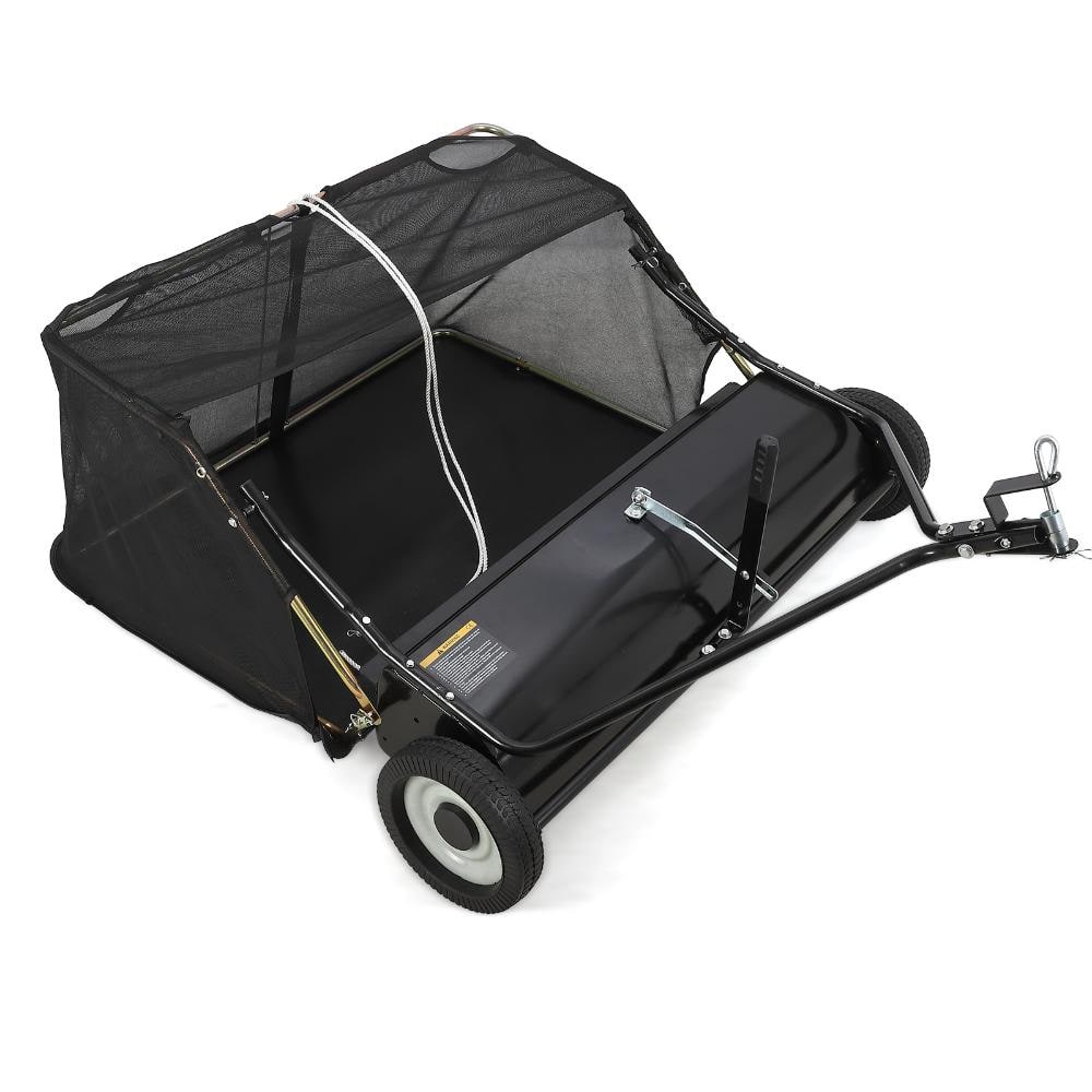 42 inch Heavy Duty 42-Inch Tow Behind Lawn Sweeper Large Capacity Leaf and Grass Collector, Adjustable Sweeping Height price history on PriceWatchPro