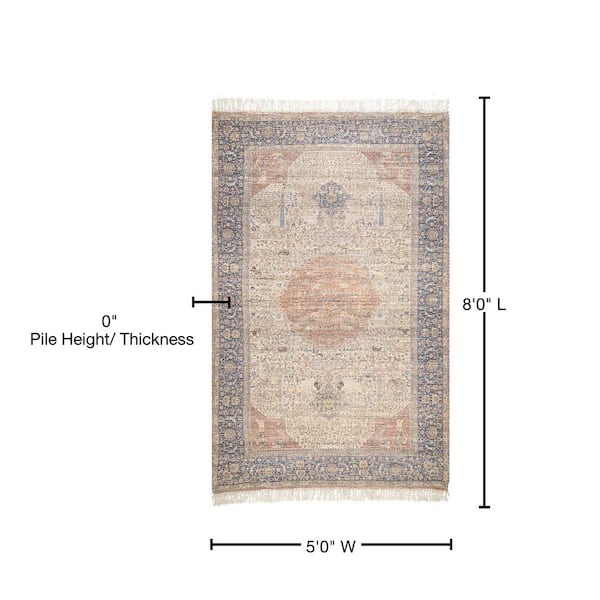 Home Decorators Collection Harmony Sand 2 ft. x 3 ft. Indoor Machine  Washable Scatter Rug 607259 - The Home Depot