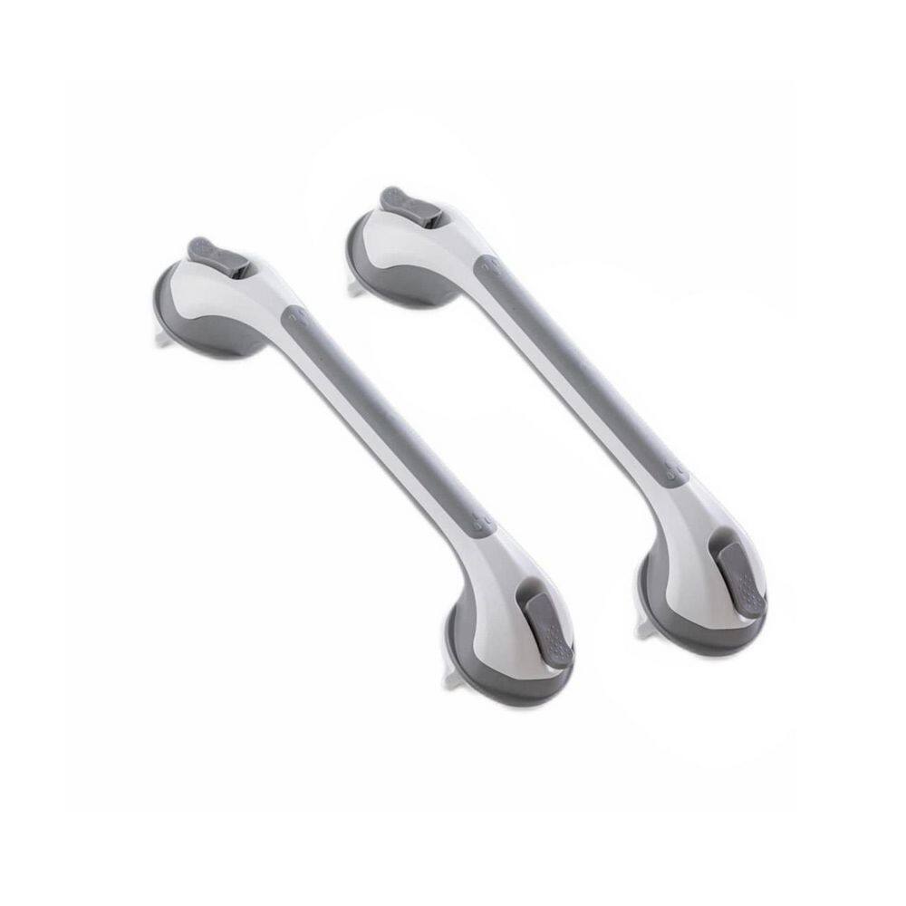 16.8 x 3.7 Concealed Screw Grab Bars Bath Handrails for Seniors and Elderly Removable Waterproof Grey 2 Pack price history on PriceWatchPro